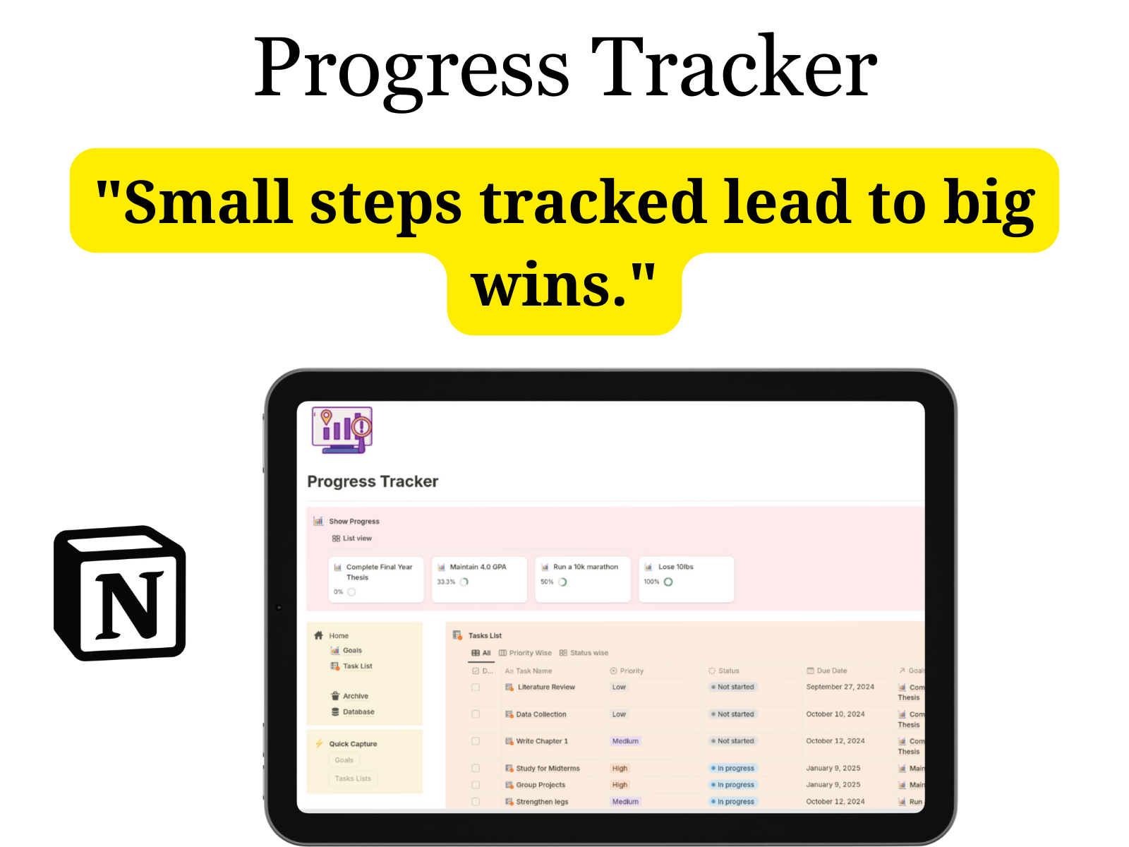 Progress Tracker
